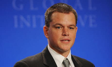 Matt Damon for president? In US politics, it's not too far from the script | US news | The Guardian