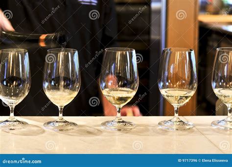 Wine tasting glasses stock photo. Image of glasses, stemware - 9717396