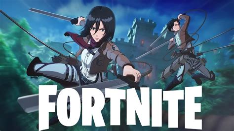 AOT IN FORTNITE... - YouTube