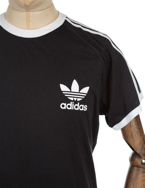 Adidas Originals Retro Trefoil Logo T-shirt - Black - Adidas Originals ...