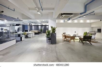 Fashion Modern Office Interiors Stock Photo 483411280 | Shutterstock