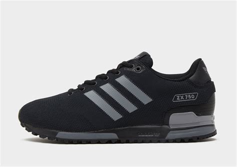 Black adidas Originals ZX 750 Woven | JD Sports Malaysia