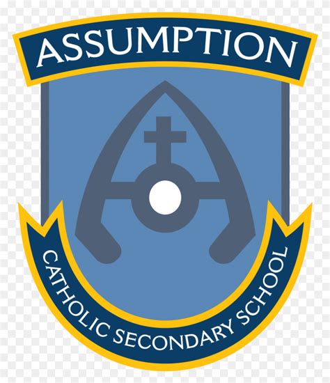 Assumption Catholic Secondary School Emblem, Logo, Symbol, Trademark HD PNG Download - FlyClipart