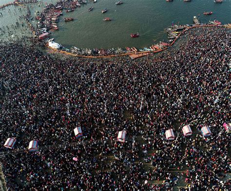 Incredible aerial shots captured at Kumbh Mela 2019 - Prayagraj