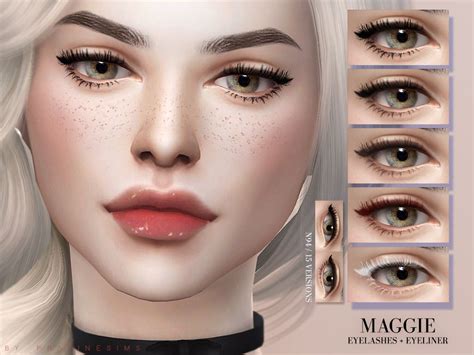 Sims 4 maxis match cc eyelashes - innovationspag