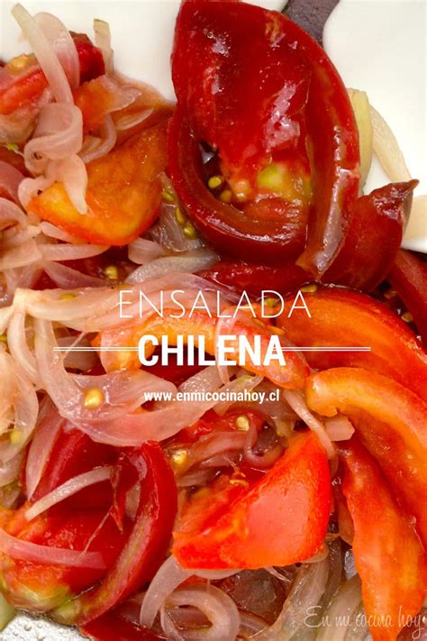 Chilean Salad: Tomatoes and onions - Pilar's Chilean Food & Garden