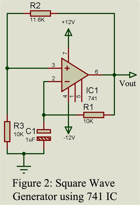 Square Wave Generator using 741 IC - Engineering Projects