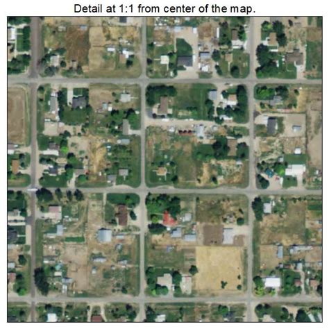 Aerial Photography Map of Levan, UT Utah