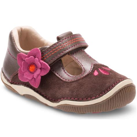 Stride Rite Kid's SRTech Teagan Brown Shoe | Laurie's Shoes