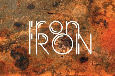 Iron Typeface ~ Sans Serif Fonts on Creative Market