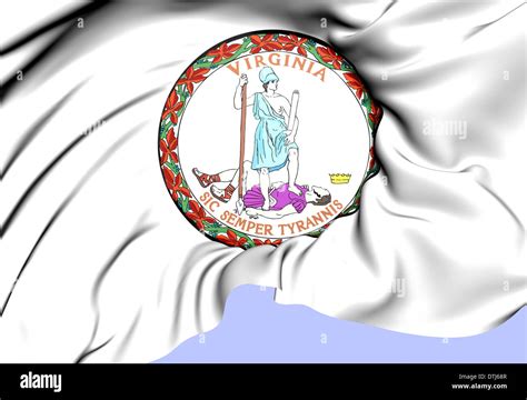 State Seal of Virginia, USA. Close Up Stock Photo - Alamy