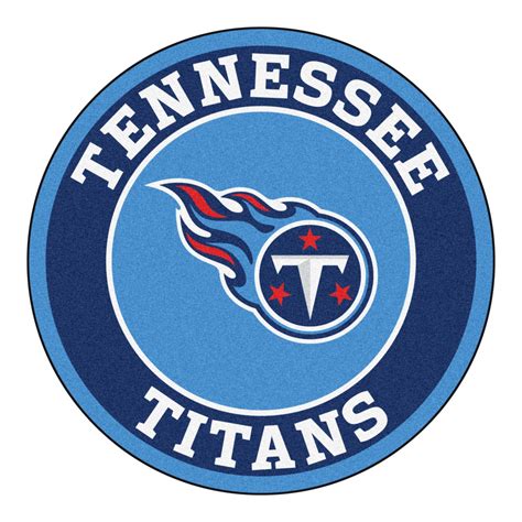 Roundel Mat - Tennessee Titans | Tennessee titans logo, Tennessee titans, Tennessee titans football