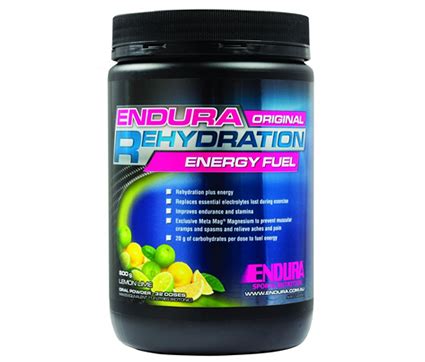 Endura Sports Nutrition Rehydration Energy Fuel 800g Lemon-Lime – The Healthy Guru - Vitamins Online