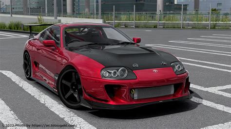 【Assetto Corsa】SUPRA（スープラ）JZA80 MK4 Ridox Body Kit | Toyota Supra MKIV Ridox Body Kit | アセットコルサ ...