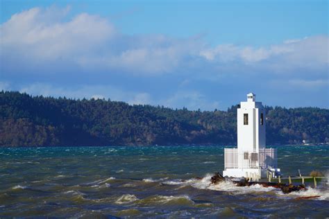 Puget Sound Lighthouse: Photograph - IconicNorthwest