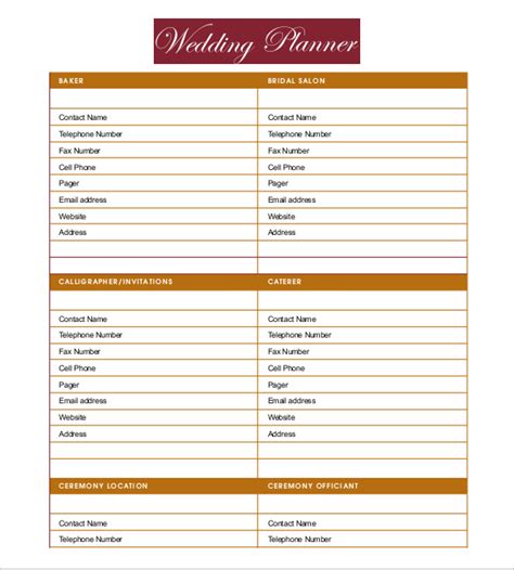 Wedding Planners Templates – emmamcintyrephotography.com