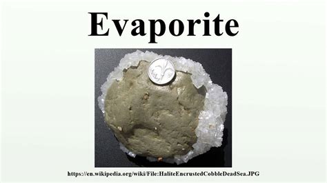 Evaporite - YouTube