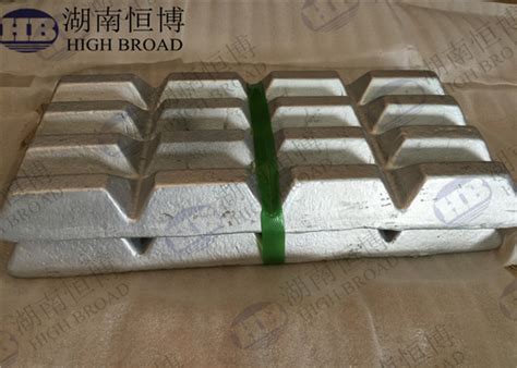 Magnesium based master alloy MgMn ingot shape MgMn2% MgMn3% MgMn5% MgMn10% ISO 9001 2000 / AS 9100