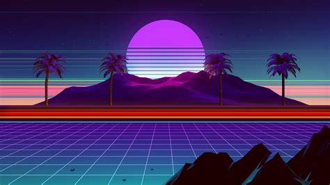 2560x1440 Resolution Synthwave And Retrowave 1440P Resolution Wallpaper ...