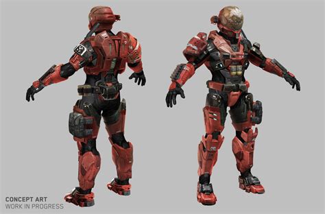 Image - H5G Concept-Model-Armor EmileCustom-FrontBack.jpg | Halo Nation ...