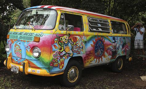 Vintage 1960's Vw Hippie Bus Photograph by Venetia Featherstone-Witty