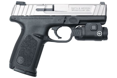 Shop Smith & Wesson SD9 VE 9mm Pistol with Crimson Trace Tactical Light for Sale Online | Vance ...