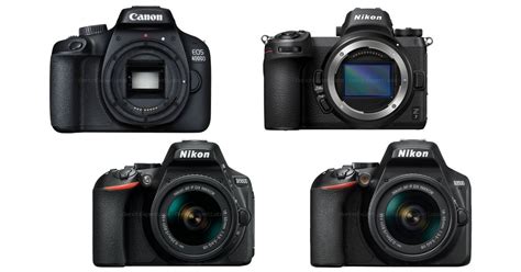 Comparatif CANON EOS 4000D vs CANON EOS 1300D | Appareils Photo Numériques