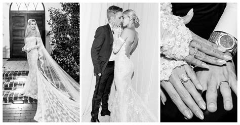 Hailey Bieber Unveils Her Stunning Wedding Gown by Virgil Abloh