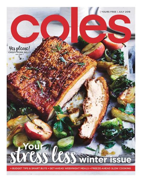 Coles Magazine July 2018 - http://olcatalogue.com/coles/coles-magazine.html | Coles recipe, Food ...