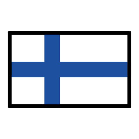 Finland flag emoji clipart. Free download transparent .PNG | Creazilla