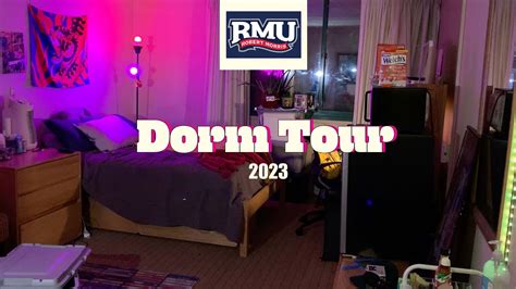 Yorktown Dorm Tour - single room | Robert Morris University - YouTube