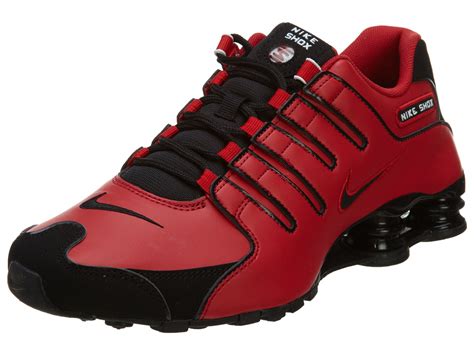 Nike Shox NZ Men's University Red/White/Metallic Silver/Black 378341 ...