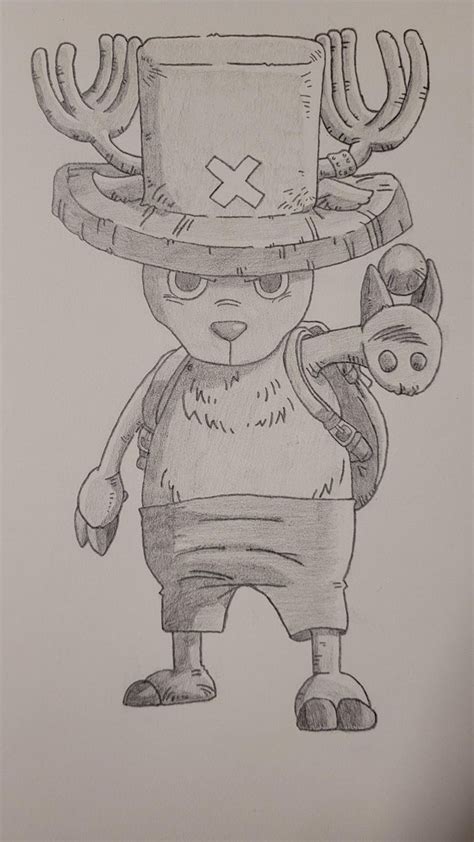 Tony Tony Chopper (drawing by me) : r/OnePiece