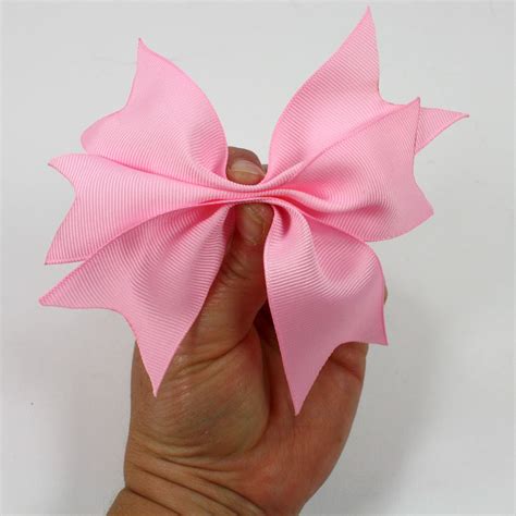 Layered Spikey Bow | Diy hair bows, Hair bow tutorial, Bows diy ribbon