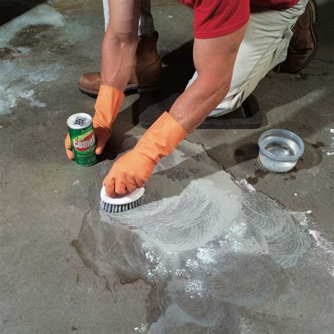 How to Remove Paint from Concrete and Other Stains (DIY) | Family Handyman