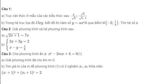 Hướng dẫn giải trục căn thức ở mẫu bằng cách đơn giản nhất