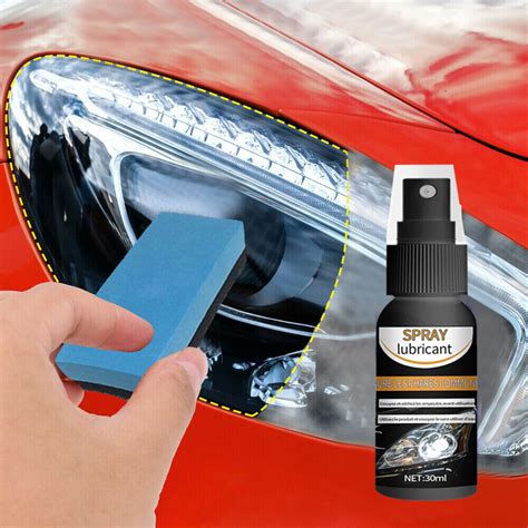 30ML Car Headlights Polishing Agent Scratch Remover Repair Fluid Clean ...