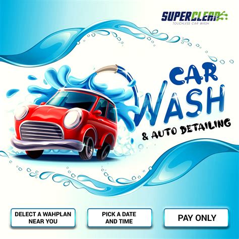 Car Wash Banner on Behance