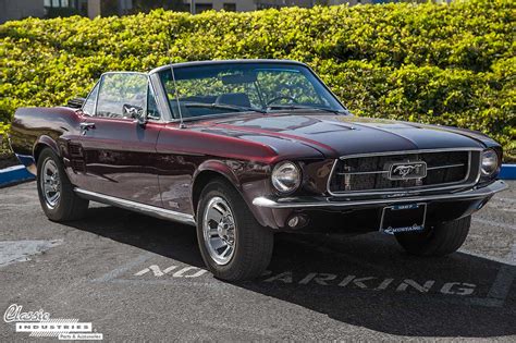 1967 Mustang - Cherry Convertible