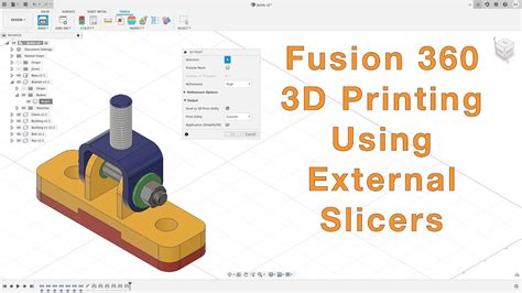 Using Fusion 360 with External Slicers for 3D Printing - YouTube