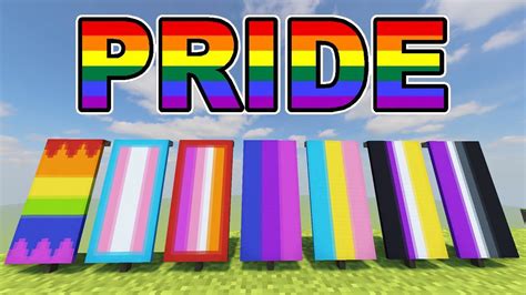 PRIDE FLAGS IN MINECRAFT! (PRIDE MONTH / LGBT+) - YouTube