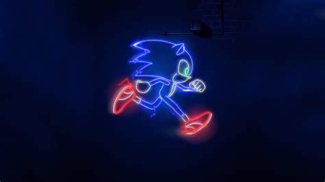 HD wallpaper: Sonic, Sonic the Hedgehog (2020), Neon | Wallpaper Flare