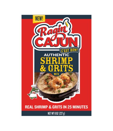 Ragin Cajun Authentic Shrimp & Grits 036072470816