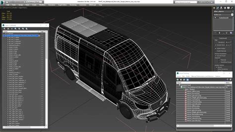 SWAT Van Bulletproof Mercedes Simple Interior 3D Model $99 - .3ds ...