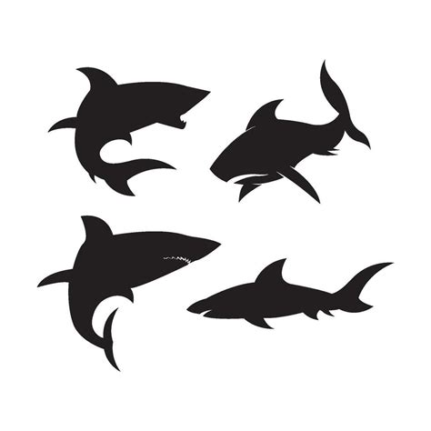 Shark logo icon,design vector illustration 36174675 Vector Art at Vecteezy