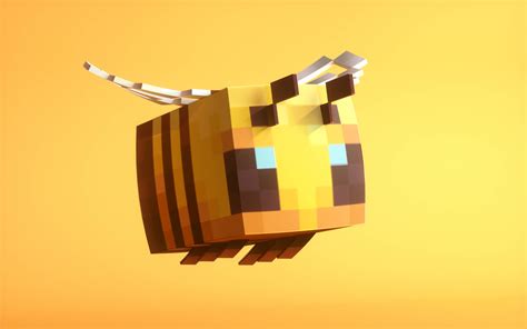 [100+] Minecraft Bee Wallpapers | Wallpapers.com