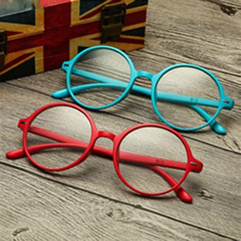 Retro-Round-Reading-Glasses-Blue-Light-Red-Blue-Purple-Colorful-Frame ...