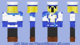 league of legends, Baker Pantheon skin (Without cape) Minecraft Skin