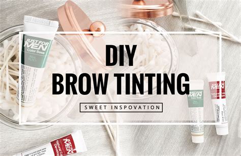 DIY Brow Tinting. Easy, at home Process | Brow tinting, Eyebrow tinting ...