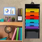 Organize Classroom Wall mounted File Organizer 6 Removable - Temu Australia